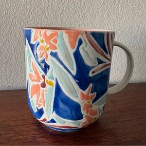 Anthropologie Mathilde Mug- Blue